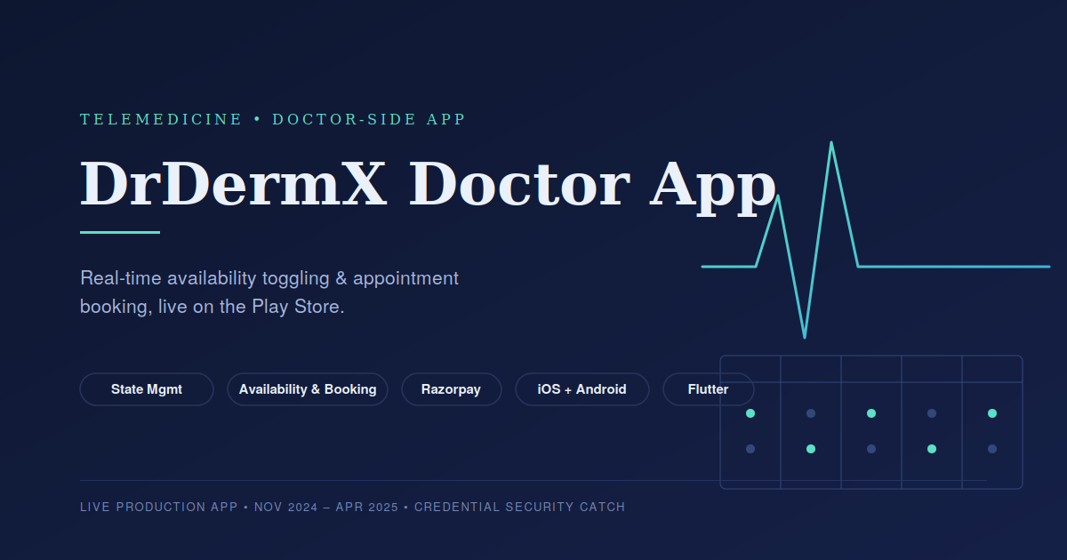 DrDermX Doctor App